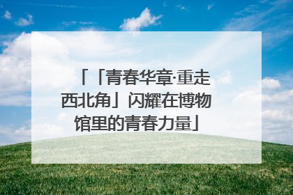 「青春华章·重走西北角」闪耀在博物馆里的青春力量