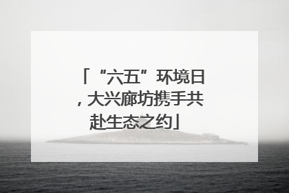 “六五”环境日，大兴廊坊携手共赴生态之约