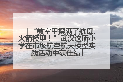 “教室里摆满了航母、火箭模型！”武汉这所小学在市级航空航天模型实践活动中获佳绩