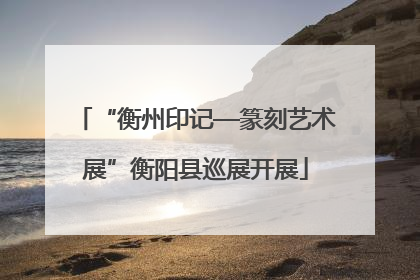 “衡州印记—篆刻艺术展”衡阳县巡展开展