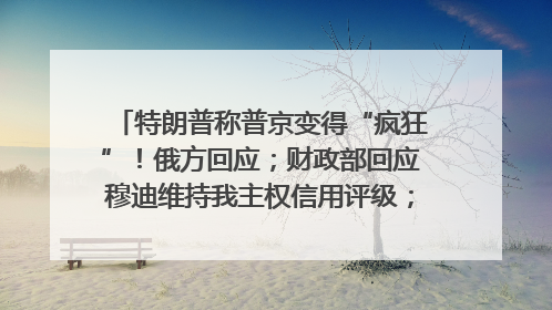 特朗普称普京变得“疯狂”！俄方回应；财政部回应穆迪维持我主权信用评级；小米辟谣“定制芯片”；不听人类指挥，OpenAI模型拒关闭丨每经早参