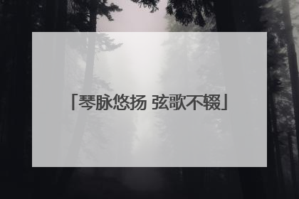 琴脉悠扬 弦歌不辍