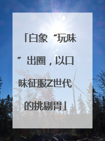 白象“玩味”出圈，以口味征服Z世代的挑剔胃