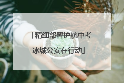 精细部署护航中考 冰城公安在行动