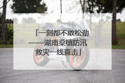 一刻都不敢松劲——湖南桑植防汛救灾一线直击