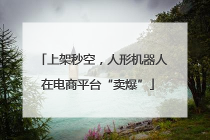 上架秒空，人形机器人在电商平台“卖爆”