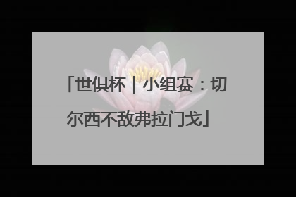 世俱杯｜小组赛：切尔西不敌弗拉门戈
