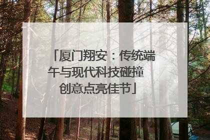 厦门翔安：传统端午与现代科技碰撞 创意点亮佳节