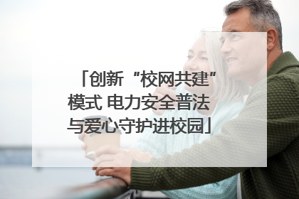 创新“校网共建”模式 电力安全普法与爱心守护进校园