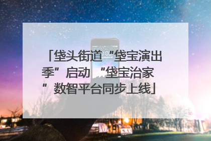 垡头街道“垡宝演出季”启动 “垡宝治家”数智平台同步上线
