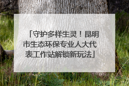 守护多样生灵！昆明市生态环保专业人大代表工作站解锁新玩法