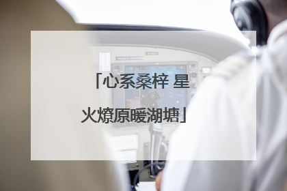 心系桑梓 星火燎原暖湖塘