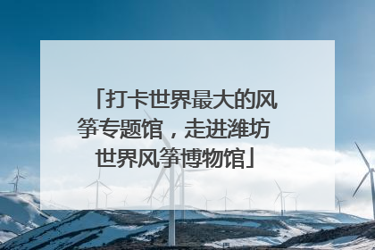 打卡世界最大的风筝专题馆，走进潍坊世界风筝博物馆
