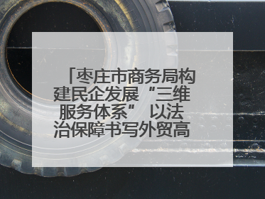 枣庄市商务局构建民企发展“三维服务体系” 以法治保障书写外贸高质量答卷