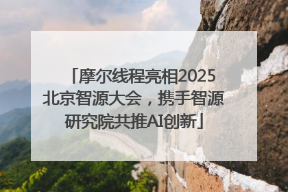 摩尔线程亮相2025北京智源大会，携手智源研究院共推AI创新