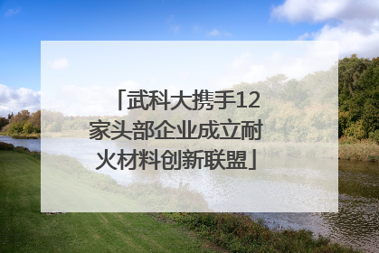 武科大携手12家头部企业成立耐火材料创新联盟
