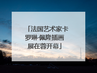 法国艺术家卡罗琳·佩隆插画展在蓉开幕