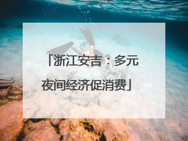 浙江安吉：多元夜间经济促消费