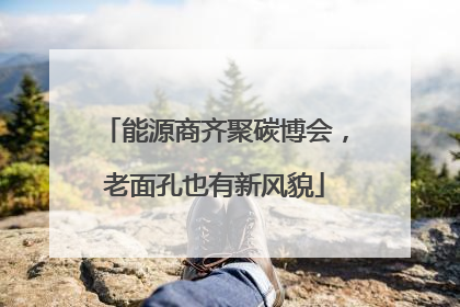能源商齐聚碳博会，老面孔也有新风貌