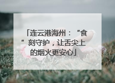 连云港海州：“食”刻守护，让舌尖上的烟火更安心