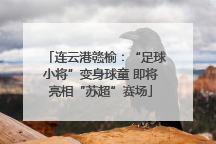 连云港赣榆：“足球小将”变身球童 即将亮相“苏超”赛场