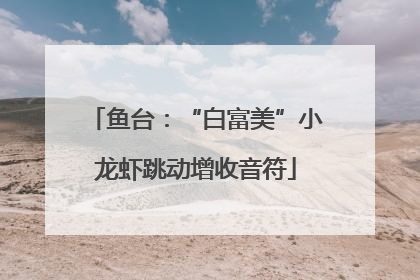 鱼台：“白富美”小龙虾跳动增收音符