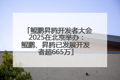 鲲鹏昇腾开发者大会2025在北京举办：鲲鹏、昇腾已发展开发者超665万