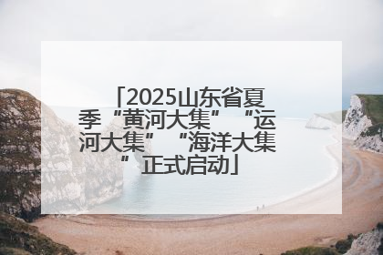 2025山东省夏季“黄河大集”“运河大集”“海洋大集”正式启动